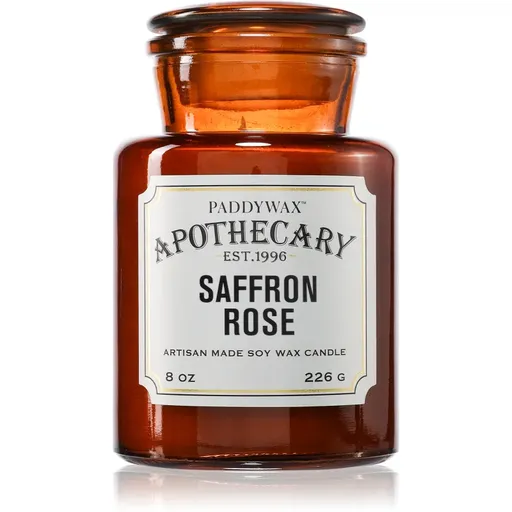 Paddywax Apothecary Saffron Rose lumânare parfumată 226 g