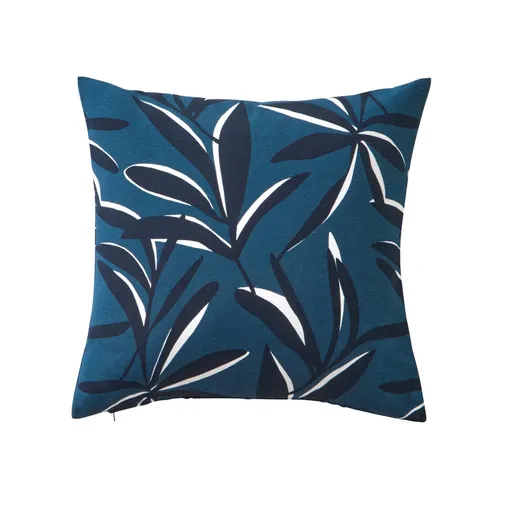 Set de 2 fețe de pernă cu imprimeu cu frunze