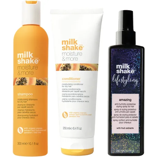 milk_shake® Moisture & More set pentru par uscat