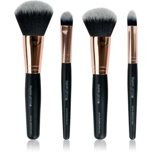 Brushworks Travel Brush Set set de mini-pensule