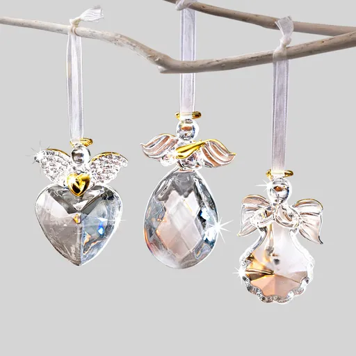 Suport decorativ Îngeri set de 3