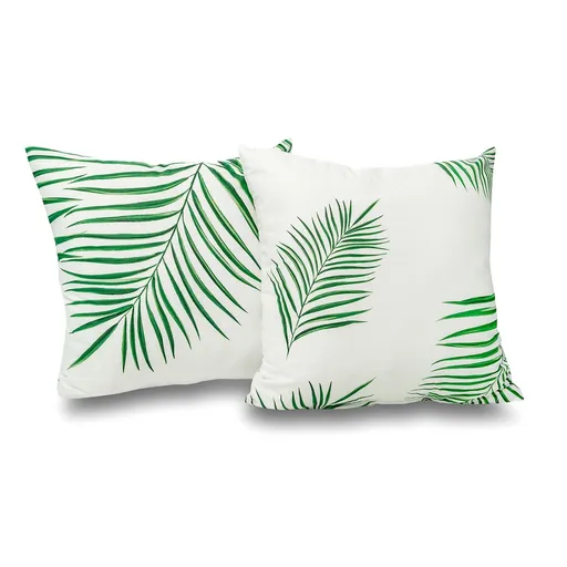 Față de pernă Kvalitex Tropical alb, 50 x 50 cm