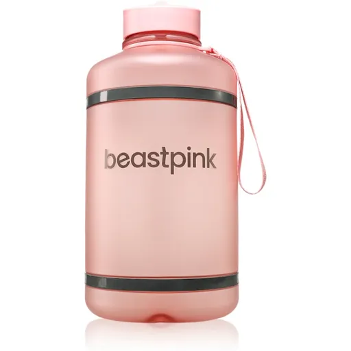BeastPink Hyper Hydrator sticlă pentru apă cu pai culoare Pink 2200 ml