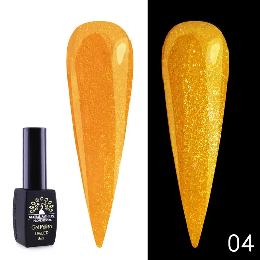 Oja Semipermanenta Disco Summer 8 ml, 04, TPO Free