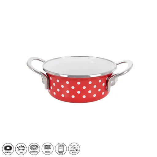 Cratită emailată TEČKA