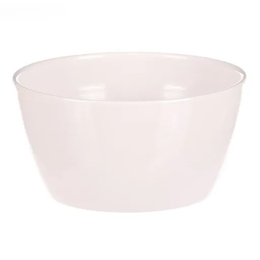 Vase de flori din ceramică Teracotă, diametru 15cm, alb