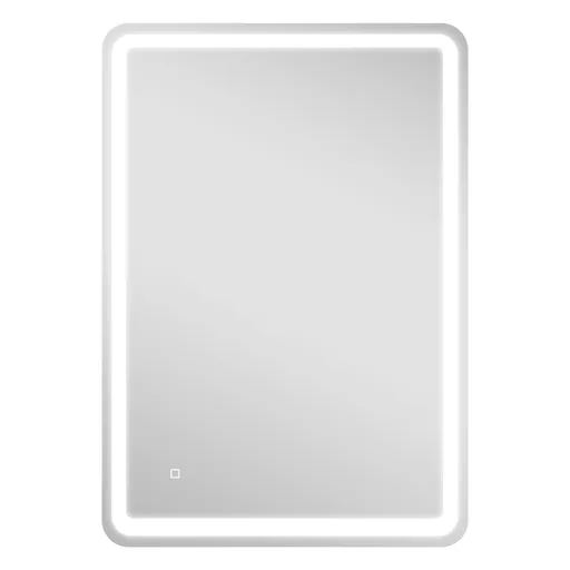 kleankin Oglinda pentru Baie cu Lumini LED, 70x 4 x 100cm, Argintiu | Aosom Romania