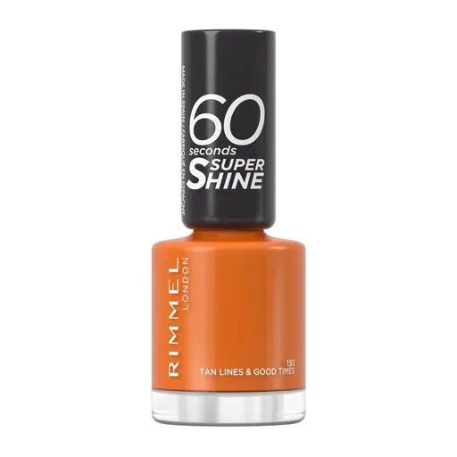 Rimmel Lac de unghii 60 Seconds Shine Super 8 ml 151 Tan Lines & Good Times