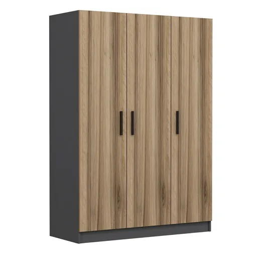 Dulap pentru haine, Hanah Home, Kale Oak, 135x210x52 cm, Stejar