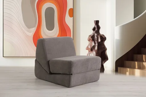 Fotoliu extensibil, Atelier del Sofa, 560ARE4176, Gri cald