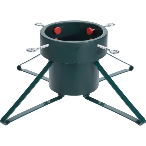 Suport pentru brad de Crăciun Tetragon, verde, 57x 57 x 21,6 cm, brad până la 2,5 m, verde
