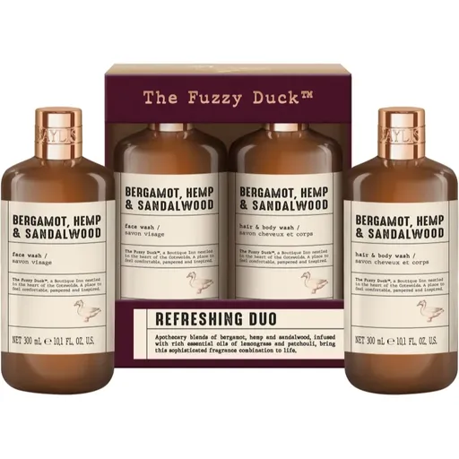 Baylis & Harding The Fuzzy Duck Bergamot, Hemp & Sandalwood set cadou pentru barbati