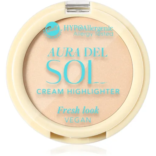 Bell HYPOallergenic Aura Del Sol crema de strălucire culoare 01 Sunset 3.5 g