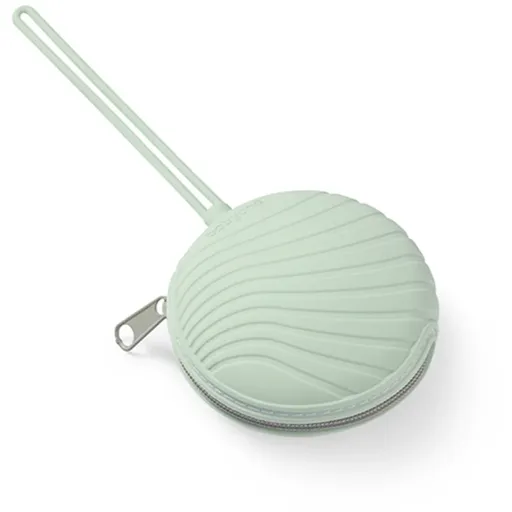 BabyOno Silicone Soother Case cutie Mint 0m+ 1 buc