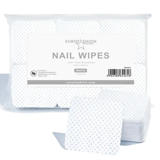 Patrat sters fara scame alb - 300buc