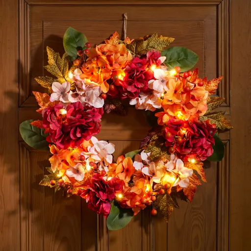 Coroniță de toamnă LED