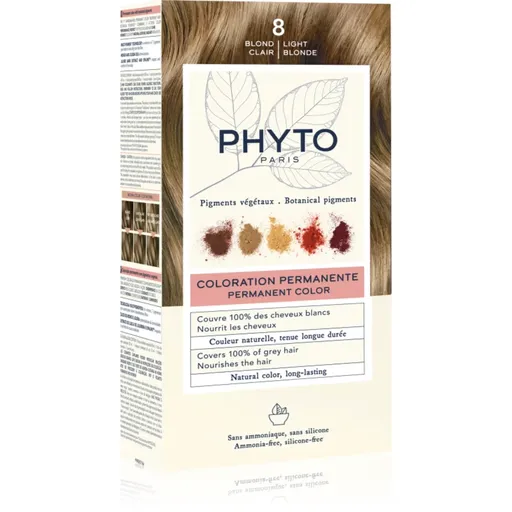 Phyto Color culoare par fără amoniac culoare 8 Light Blonde 1 buc