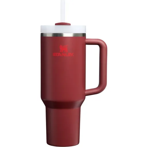 Cana termică Stanley Quencher H2.O FlowStateTumbler 1180 ml Cranberry, roșu închis