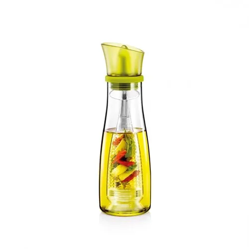 Recipient pentru ulei cu infuzor pentru condimente Tescoma VITAMINO,Metallic Line, 250 ml, 250 ml