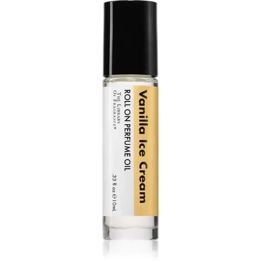 The Library of Fragrance Vanilla Ice Cream ulei pentru corp roll-on unisex 10 ml