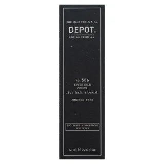 Depot No. 506 Invisible Color culoarea semipermanenta pentru păr și barbă Natural Graphite 60 ml
