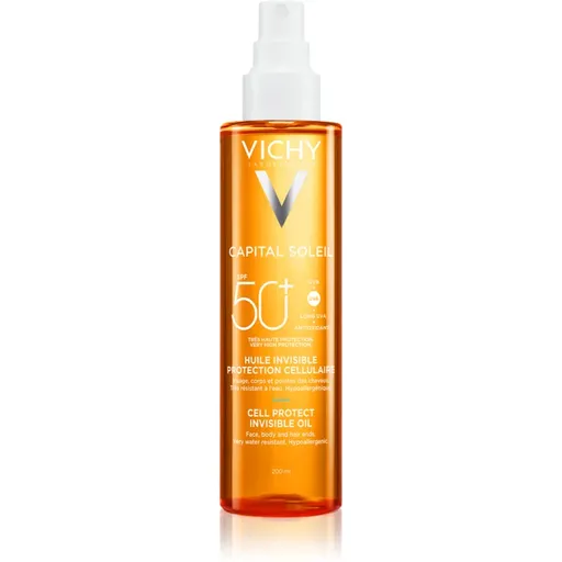 Vichy Capital Soleil Idéal Soleil ulei pentru plaja SPF 50+ 200 ml