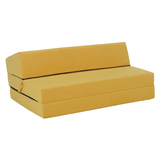 Scaun pliant/saltea VEDIS, galben, galben