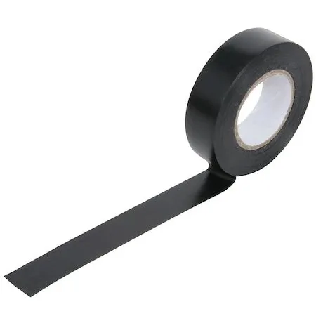 Banda izolatoare 20m pvc ignifuga neagra Comtec MF0013-02620