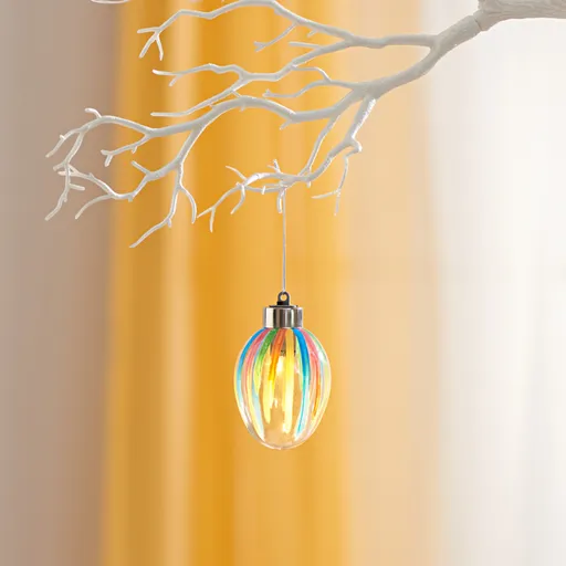 Ou de sticlă cu LED Eldo