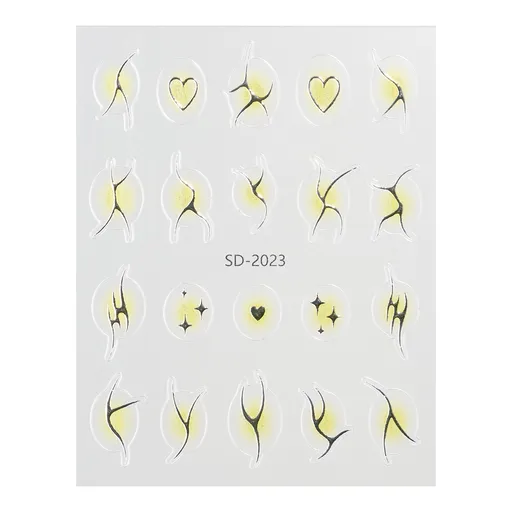 Abtibild unghii 3D Oranjollie SD-2023