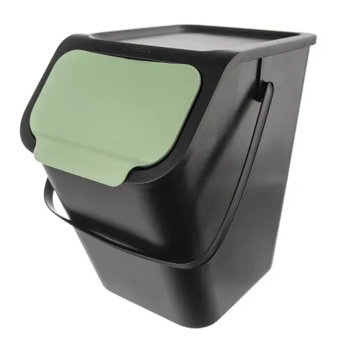 Coș deșeuri selective Orion 25 l, verde, verde