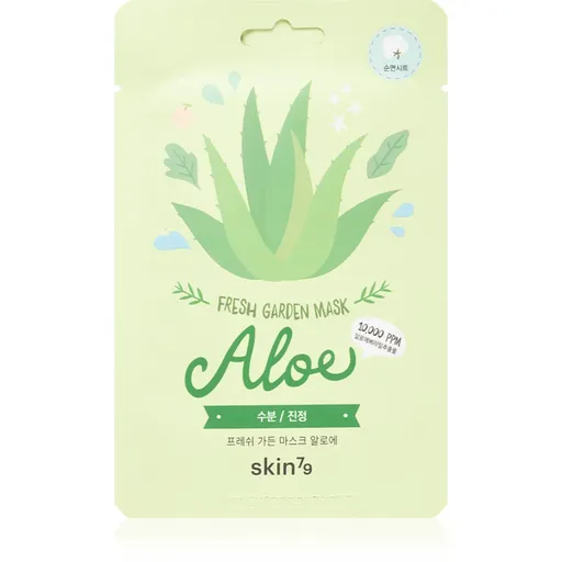 Skin79 Fresh Garden Aloe mască textilă calmantă cu aloe vera 23 g