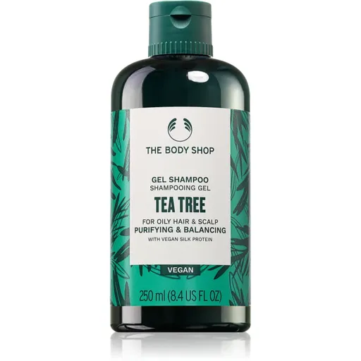 The Body Shop Tea Tree Shampoo sampon pentru curatare pentru par gras 250 ml