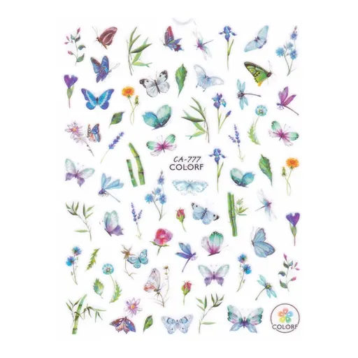 Abtibild Unghii 3D Oranjollie, CA-777