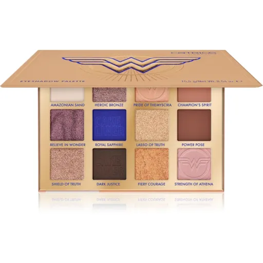 Catrice Wonder Woman paletă cu farduri de ochi culoare 010 Wonder Woman Story 15.5 g