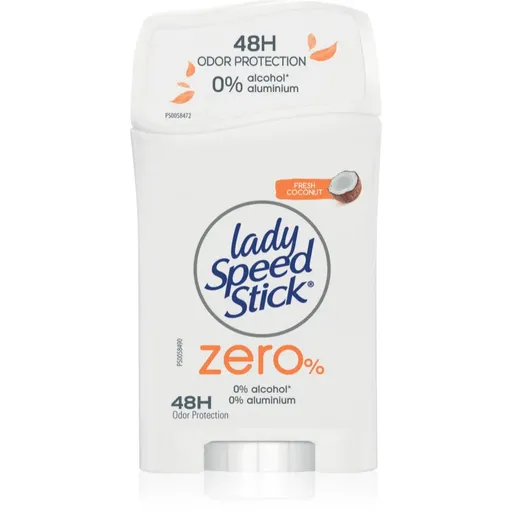 Lady Speed Stick Zero Fresh Coconut deodorant fără conținut săruri de aluminiu 40 g