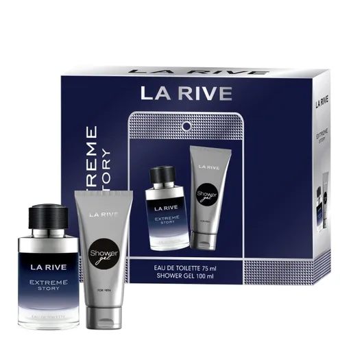 La Rive Extreme Story - EDT 75 ml + gel de duș 100 ml