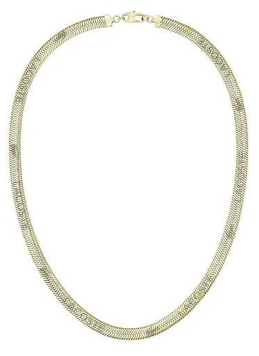 Lacoste Colier masiv pentru bărbați din oțel placat cu aur Grit 2040378