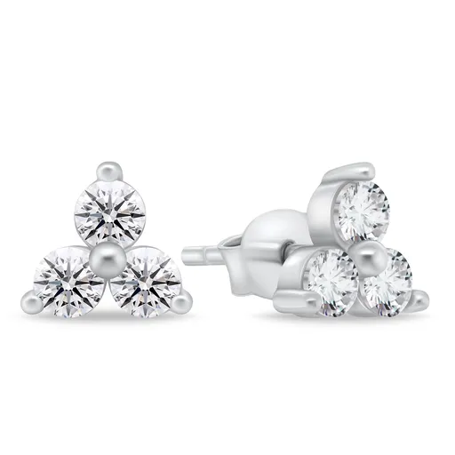 Brilio Silver Cercei minimaliști din argint EA867W