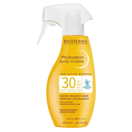 Bioderma Spray de protecție solară invizibil SPF 30 Photoderm (Spray Invisible) 300 ml