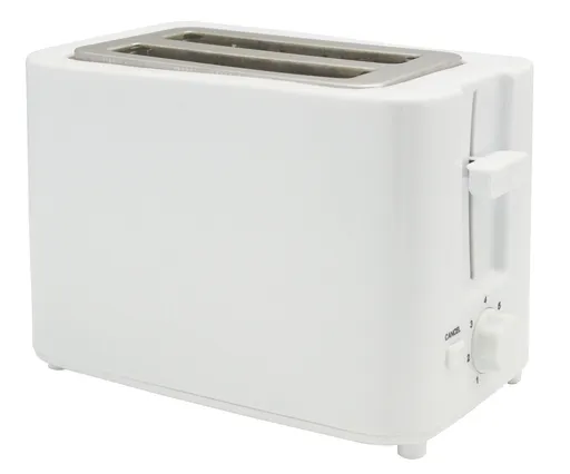 Prajitor pentru paine Elite CT-818R, 700W, 2 felii, Tava firimituri detasabila, 4 moduri, Alb