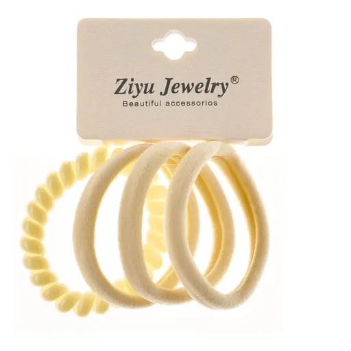 Elastic bej 4 set Oranjollie x83