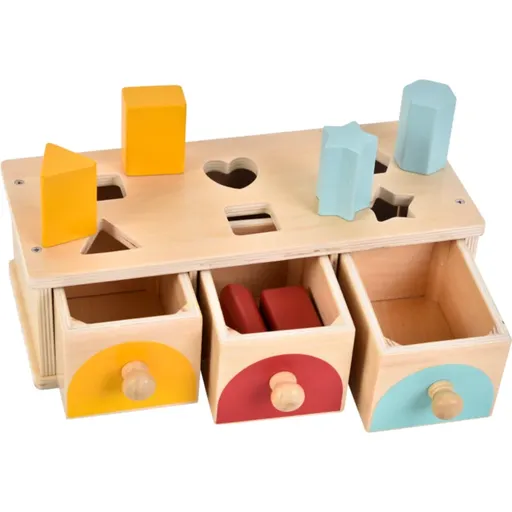 2Kids Toys Shape Sorting Box jucărie cu activități 12m+ 10 buc