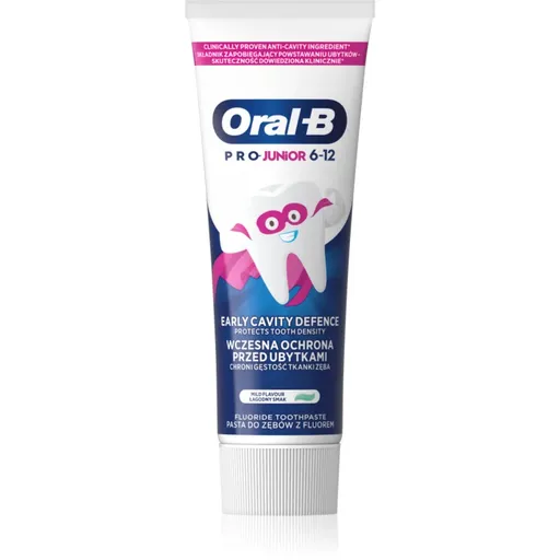 Oral-B PRO Junior Pasta de dinti pentru copii. 6-12 y. 75 ml