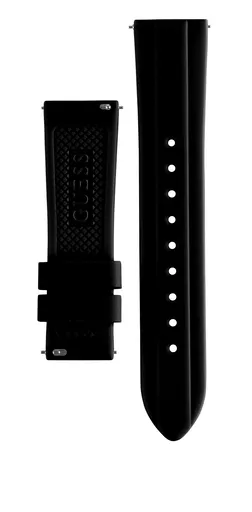 Guess Curea din silicon - Black CS1001S1