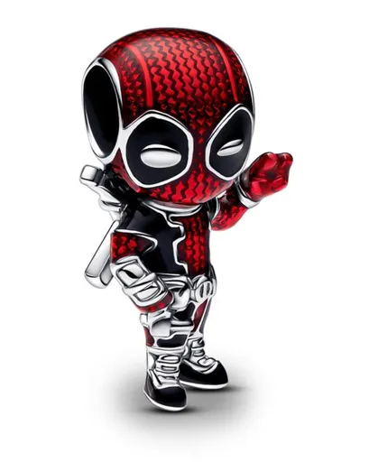 Pandora Pandantiv din argint Deadpool Marvel 793360C01