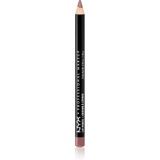 NYX Professional Makeup Slim Lip Pencil creion de buze cu trasare precisă culoare Nude Pink 1 g