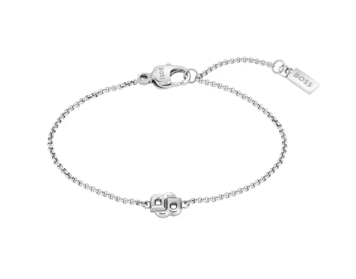 Hugo Boss Brățară stilată din oțel pentru femei Double B 1580748