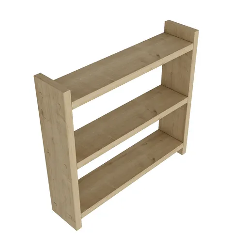 Raft de bucătărie Cosmic Sapphire Oak, maro deschis