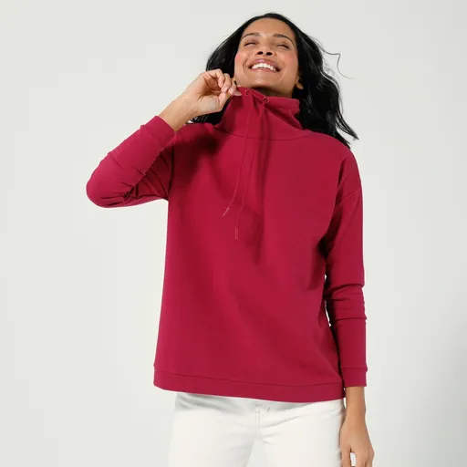 Hanorac Molton cu guler înalt